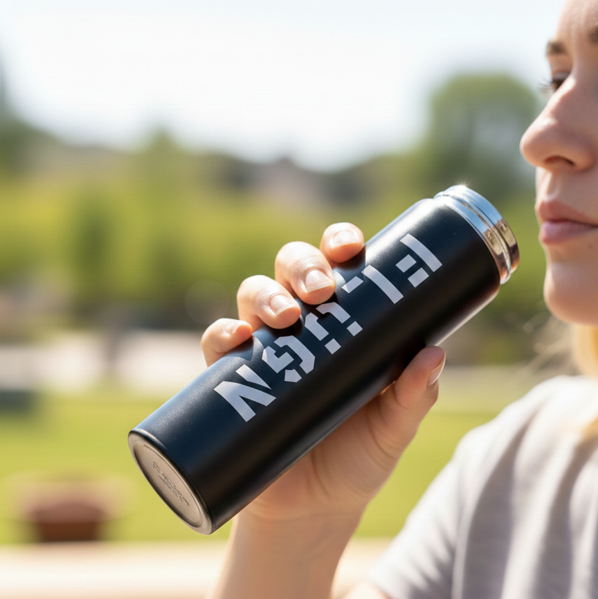 LED Digital Water Bottle